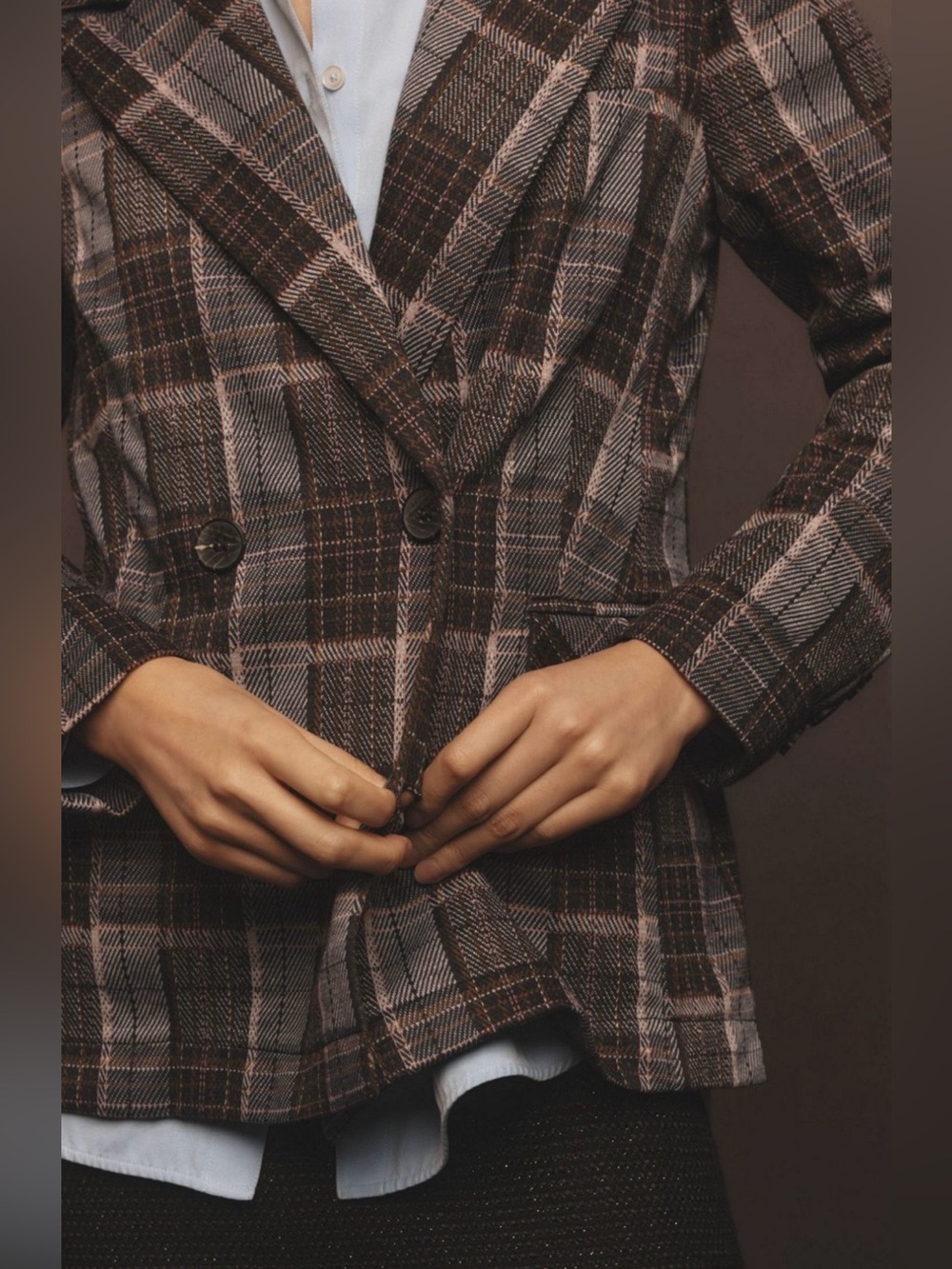 Anthropologie Avec Les Filles Relaxed Blazer Jacket - Picture 3 of 10
